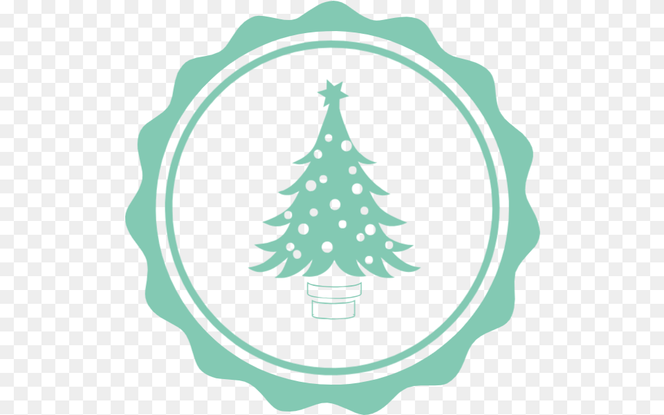 Free Online Christmas Tree Badge Logo Vector For Christmas Tree, Plant, Ammunition, Grenade, Weapon Png Image
