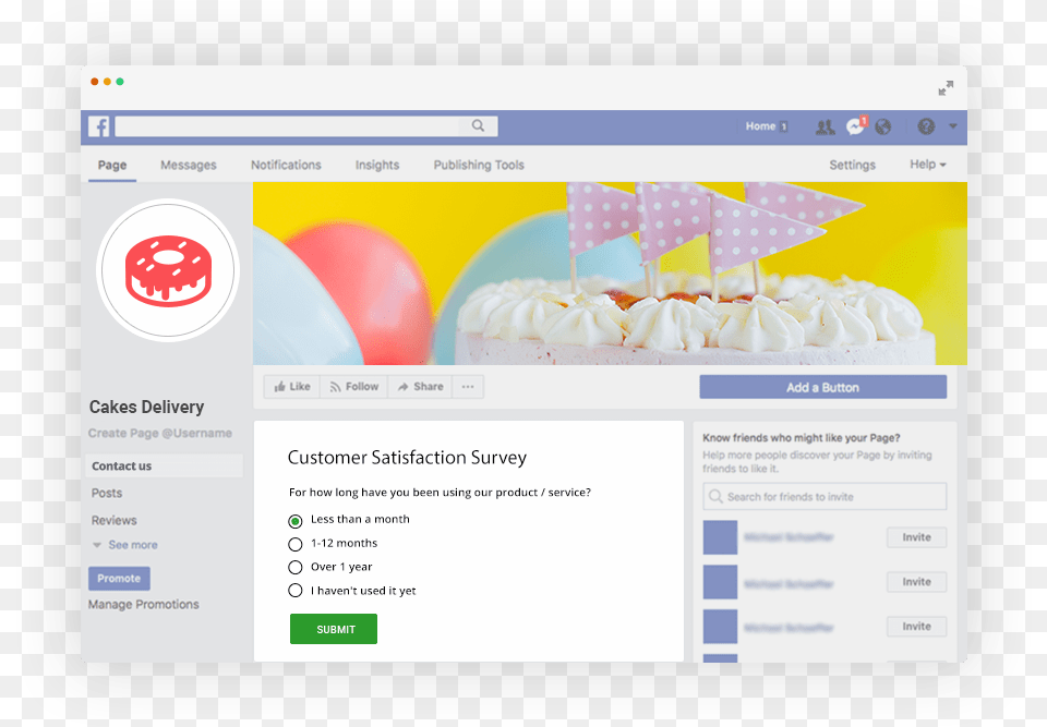 Free Online Event Registration Form Template Customer Feedback On Facebook Survey, File, Webpage, Birthday Cake, Cake Png