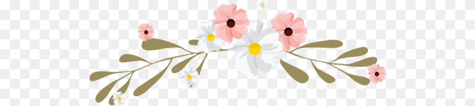 Online Flowers Plants Lace Garland Vector For Flower Garland Clip Art, Anemone, Floral Design, Graphics, Pattern Free Transparent Png