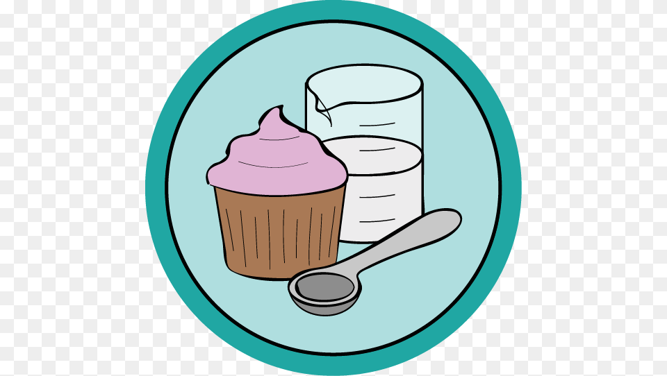 Online Science Of Baking Class, Spoon, Cutlery, Food, Dessert Free Png