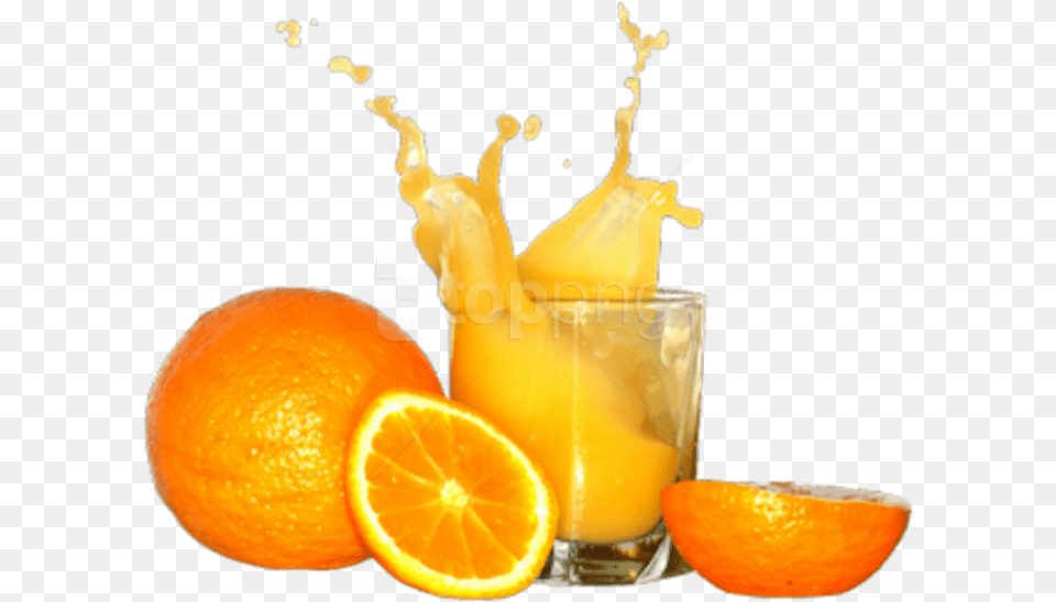 Orange Juice Splash With Transparent Orange Juice Commercial, Beverage, Citrus Fruit, Food, Fruit Free Png