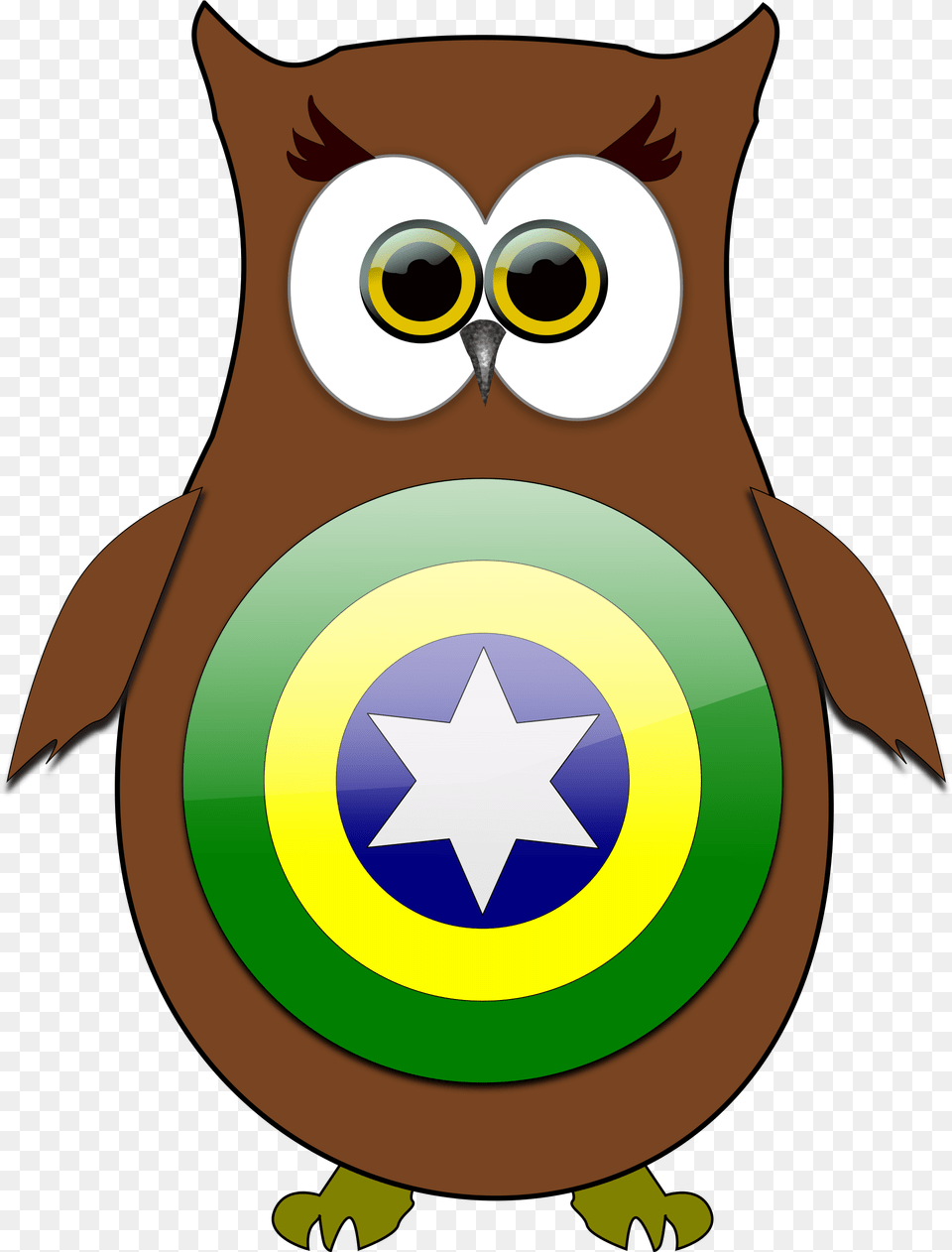 Free Owl Brazil Superhero Clipart Clipart And Vector Owl Superhero Clipart, Animal, Fish, Sea Life, Shark Png