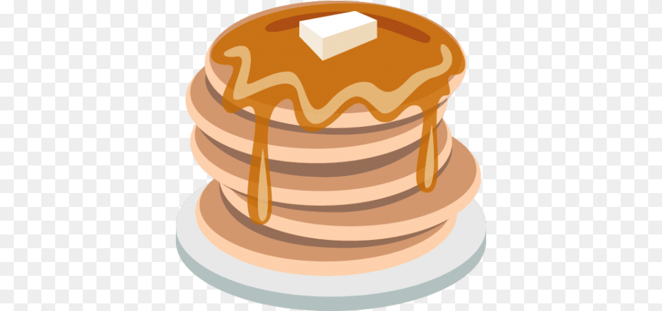 Free Pancake Transparent Pancake Emoji, Bread, Food, Birthday Cake, Cake Png Image