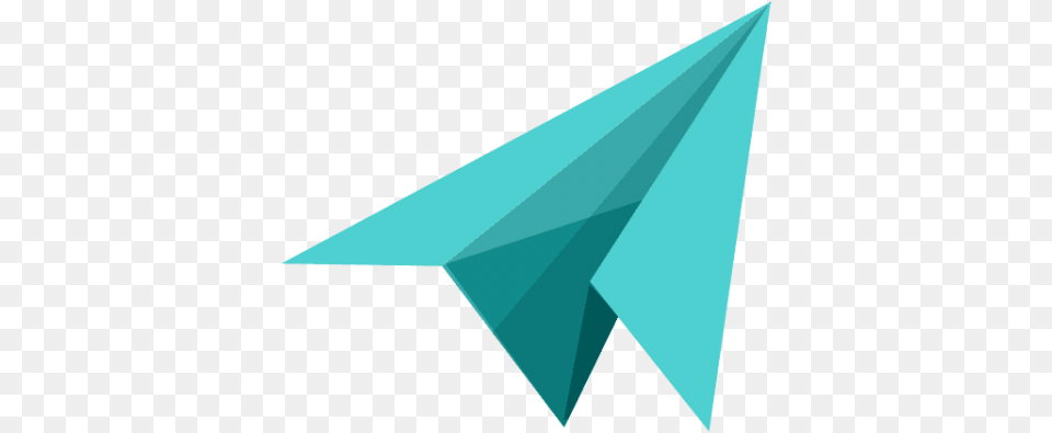 Paper Plane Images Transparent Send Message Icon, Art, Origami, Triangle Free Png Download