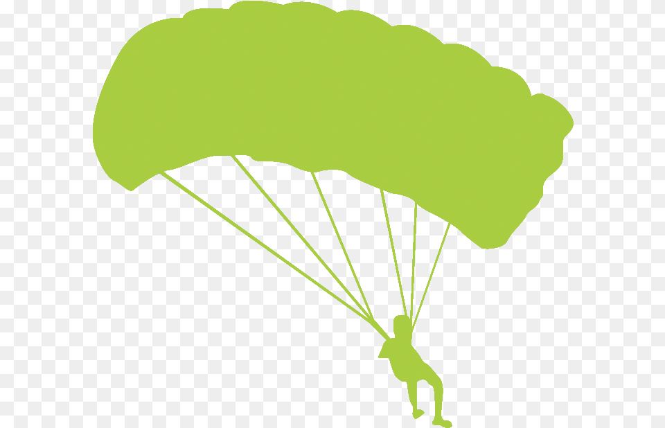 Parachute Silhouette Paraquedas Paraquedas Fire, Person Free Transparent Png