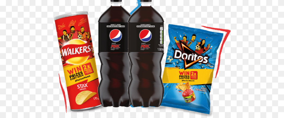 Pepsi Doritos Walkers Amp More Doritos Cool Original Tortilla Chips, Beverage, Can, Soda, Tin Free Png Download