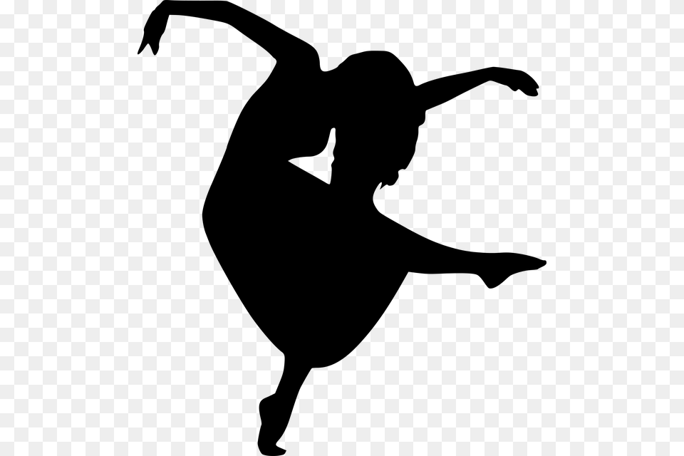 Photo Falling African Exercises Silhouette Dancing, Gray Free Png
