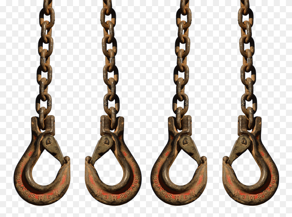 Photo Loads Chains Crane Raise Weight Hanger Hook, Electronics, Hardware Free Transparent Png
