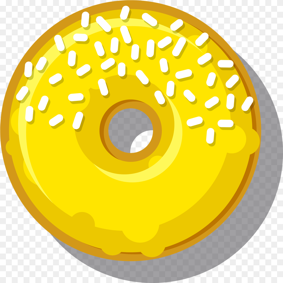 Free Photo Yellow Product Yellow Donut, Food, Sweets, Bread, Birthday Cake Png Image