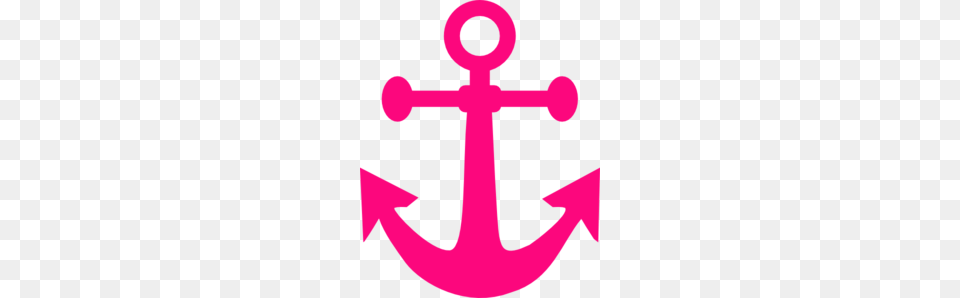 Pink Anchor Clip Art Nautical Pirate Party Clip Art, Electronics, Hardware, Hook, Cross Free Transparent Png