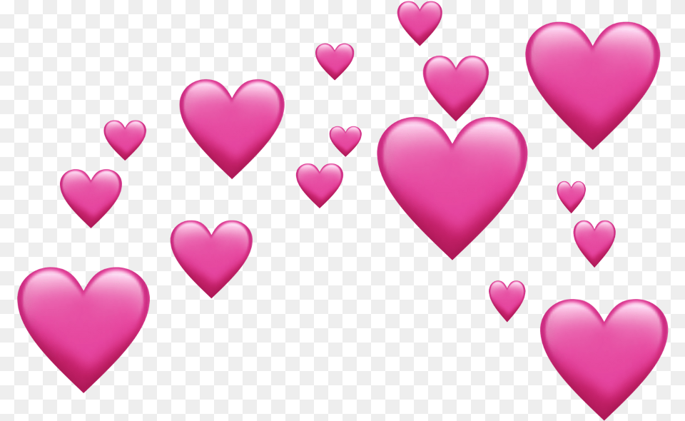 Pink Emoji Hearts Image Transparent Emoji Hearts, Heart Free Png