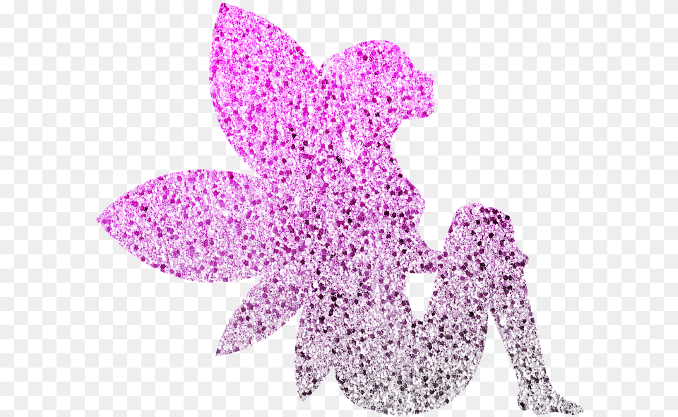 Pink Glitter Magical Pink Fairy Background, Purple, Flower, Plant Free Png