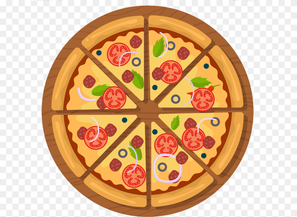 Free Pizza Vector Pizza Vector Free, Food, Disk Png