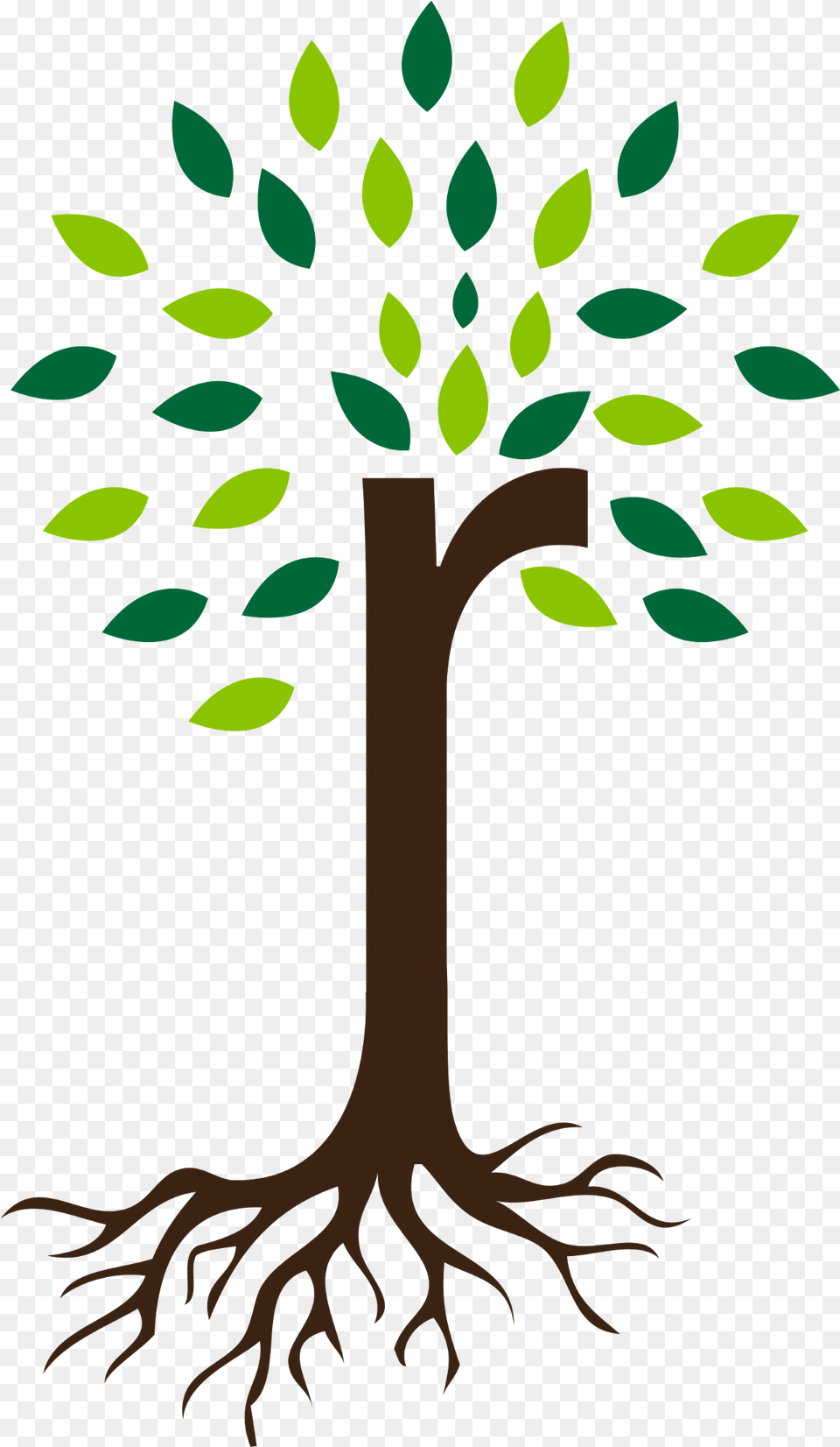 Plant Roots Tree With Roots Icon, Root, Art Free Transparent Png