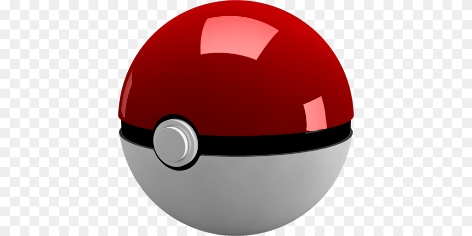 Pokeball Transparent Pokemon Ball, Crash Helmet, Helmet, Sphere Free Png