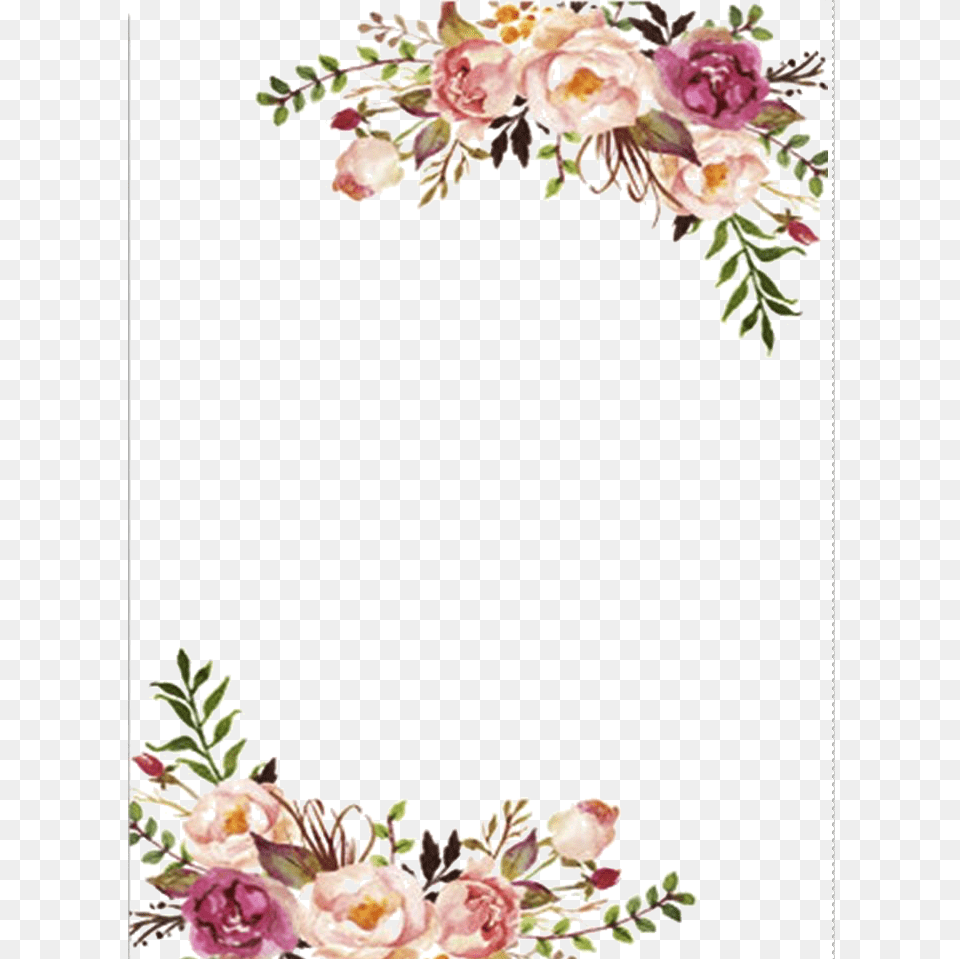 Free Printable Floral Border, Art, Floral Design, Graphics, Pattern Png Image