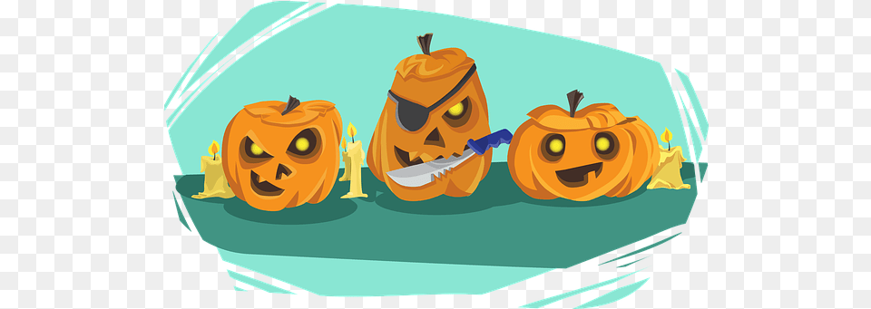 Pumpkin U0026 Halloween Vectors Pixabay Festas De Halloween, Cutlery, Food, Fork, Plant Free Png