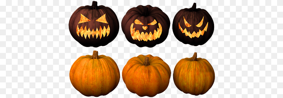 Free Pumpkins U0026 Halloween Illustrations Pixabay Jack O Lanterns, Food, Plant, Produce, Pumpkin Png Image