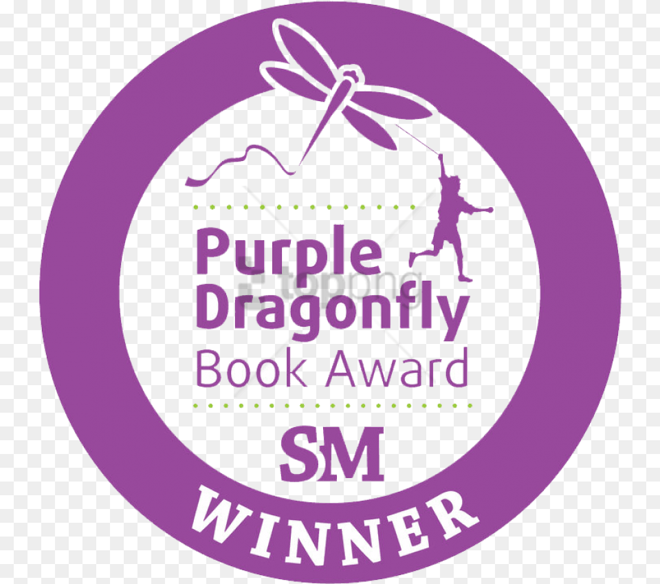 Purple Dragonfly Book Awards With Child, Person Free Png
