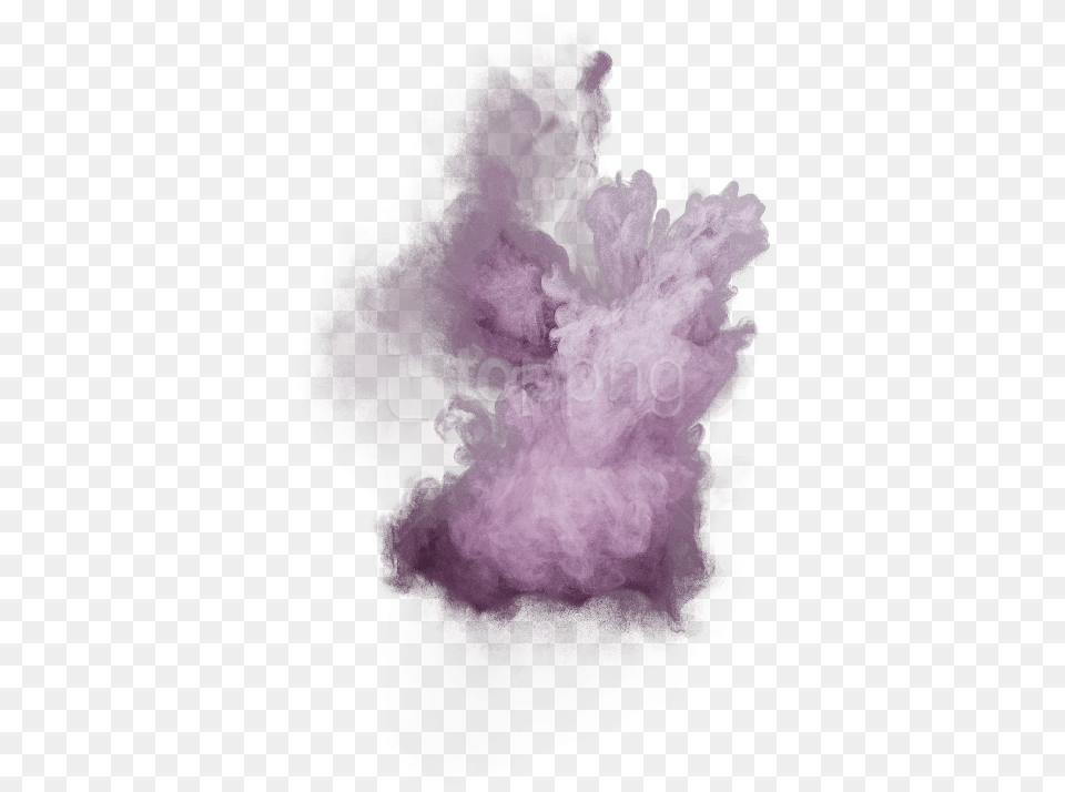 Purple Powder Explosion Colored Smoke Transparent Background Free Png Download