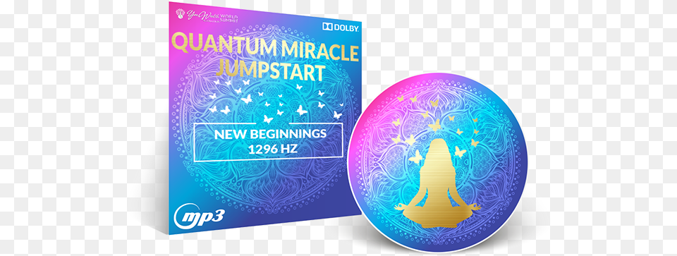 Free Quantum Miracle Jumpstart New Beginnings Mp3 Youtube To, Plate, Advertisement, Poster, Text Png