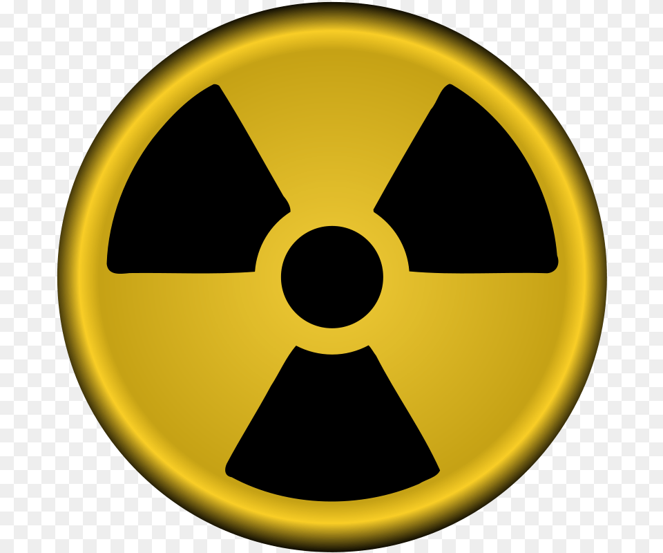 Free Radiation Symbol Clip Art Radioactive Symbol, Nuclear, Sign, Disk, Vehicle Png Image