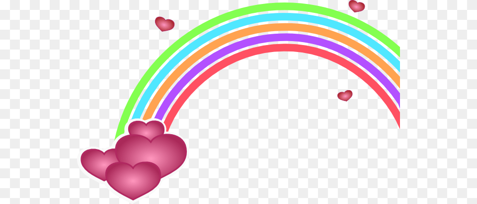 Free Rainbow Clipart, Art, Graphics, Smoke Pipe, Flower Png