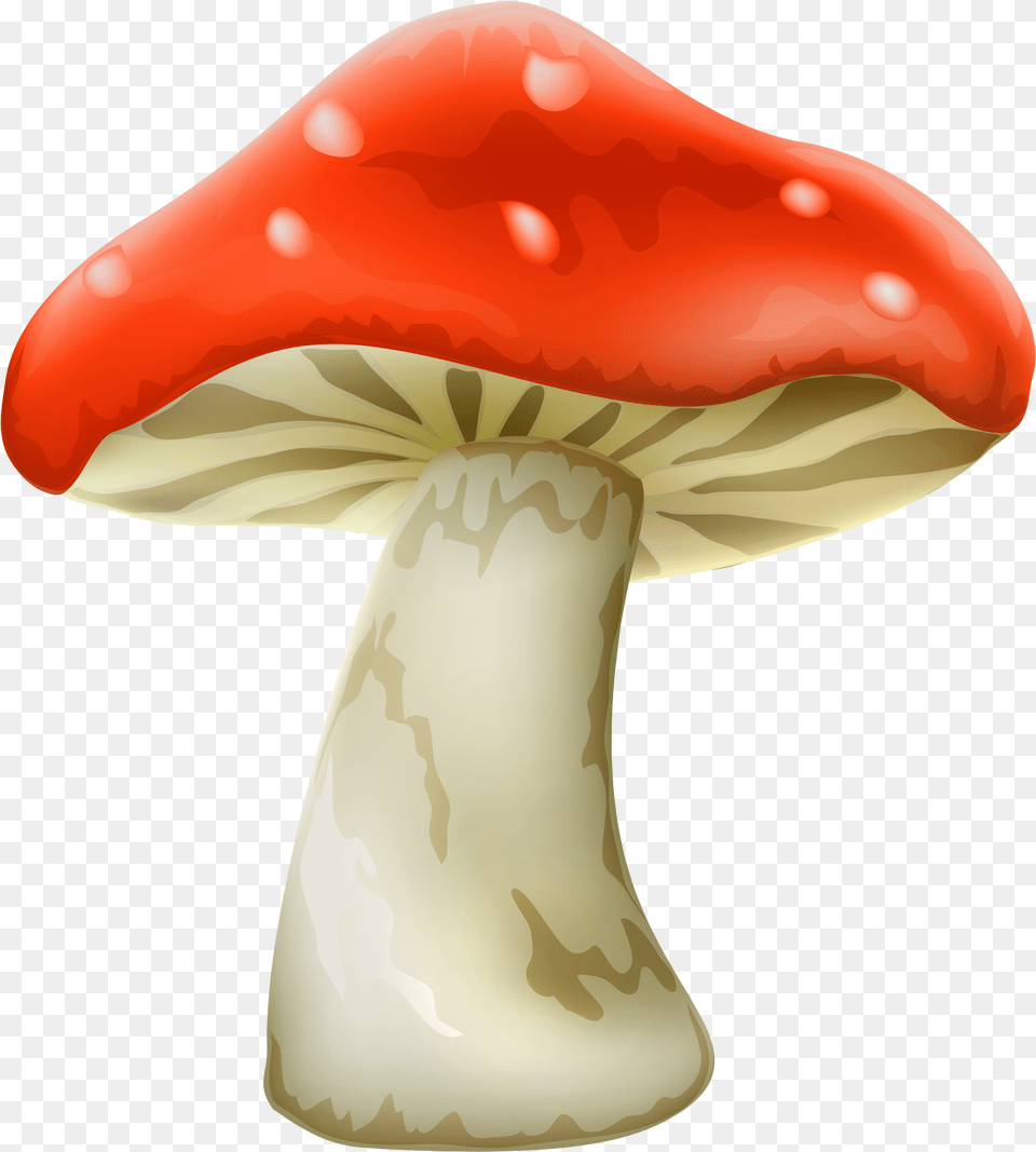 Free Red Mushroom With White Dots Images Transparent Mushroom, Agaric, Amanita, Fungus, Plant Png