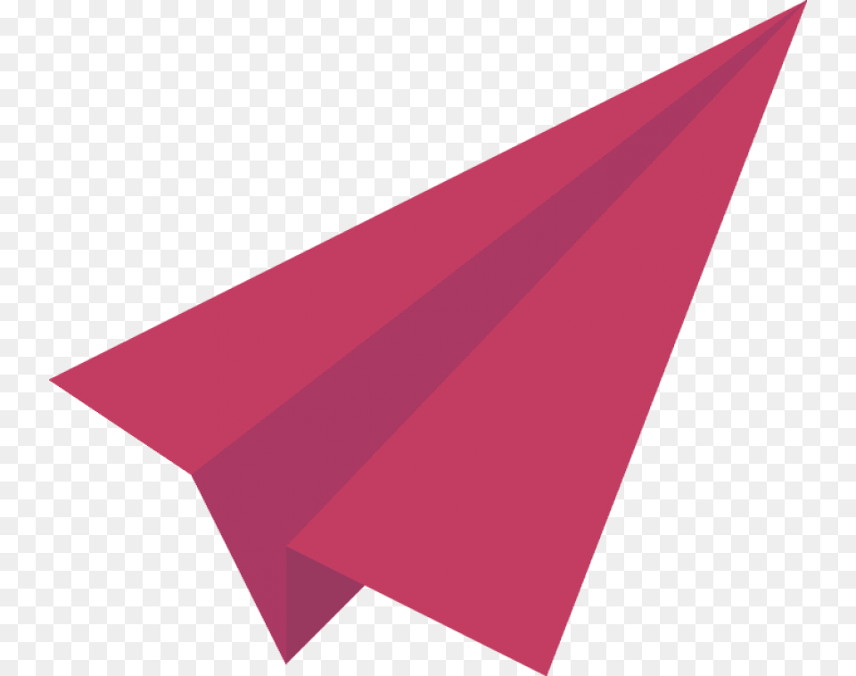 Free Red Paper Plane Transparent Paper Png