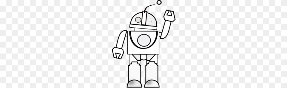 Robot Clipart Black And White, Gas Pump, Machine, Pump Free Png