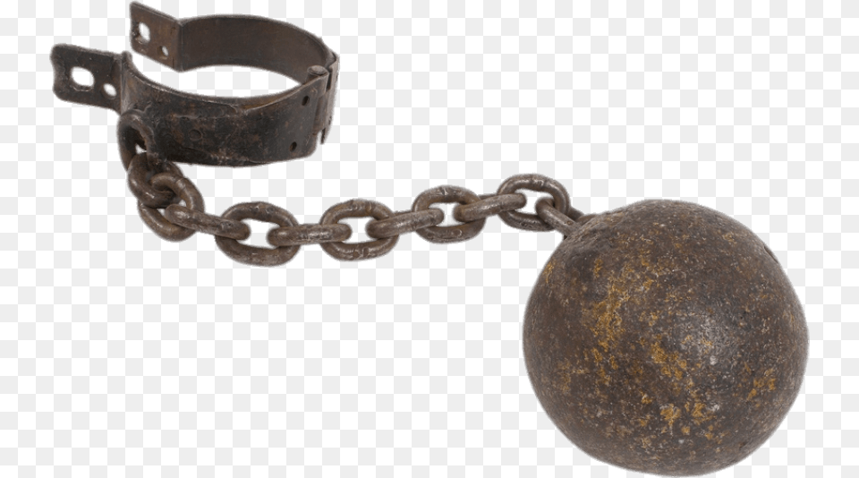 Rusty Ball And Chain Transparent Ball And Chain Free Png Download
