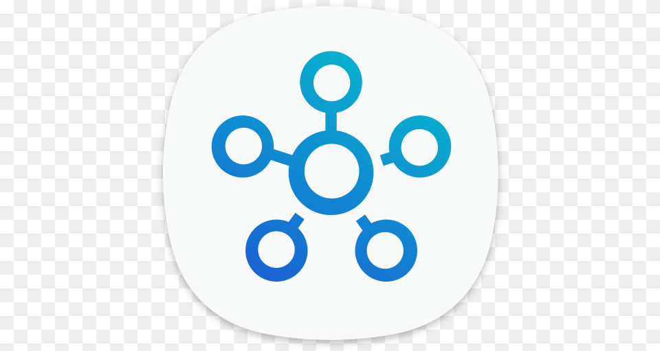 Samsung Social Icon Of Flat Style Smartthings App Logo, Disk Free Png