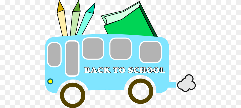 School Clip Art, Bus, Minibus, Transportation, Van Free Png Download