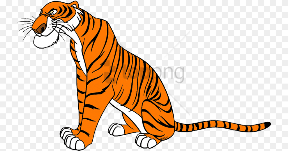 Sher Khan Jungle Book Disney Shere Khan Clipart, Animal, Mammal, Tiger, Wildlife Free Transparent Png