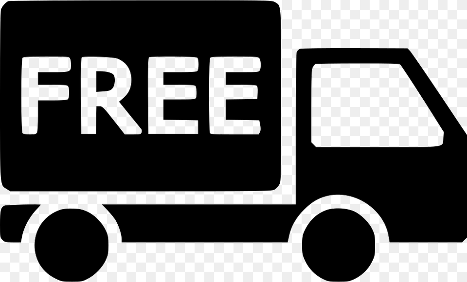 Shipping, Stencil, Transportation, Van, Vehicle Free Transparent Png