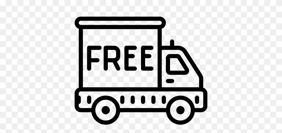 Free Shipping, Gray Png Image