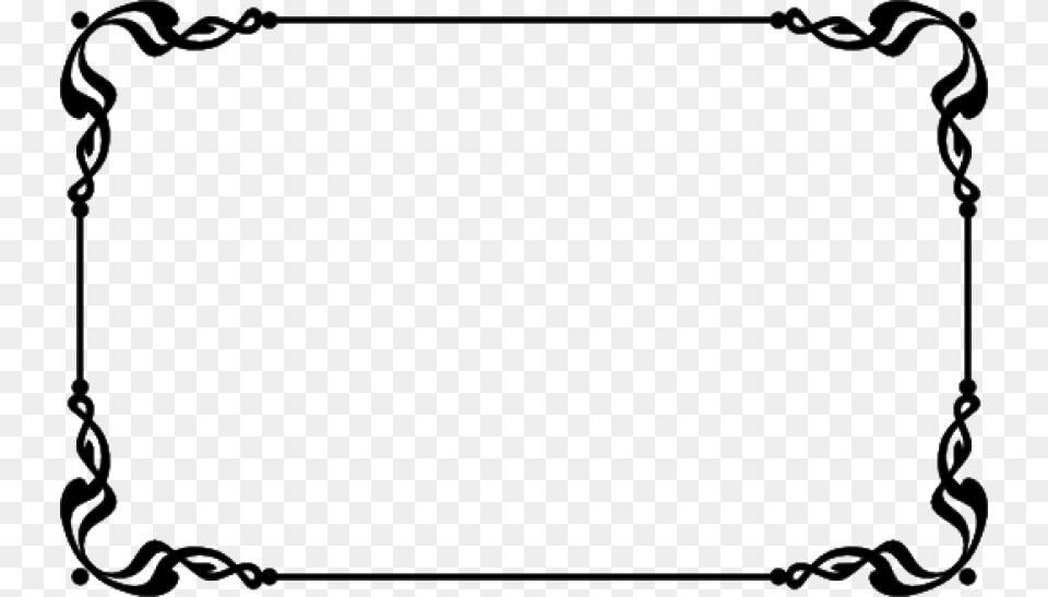 Simple Line Borders Image With Transparent Gratuity Is Appreciated Sign, Gray Free Png Download