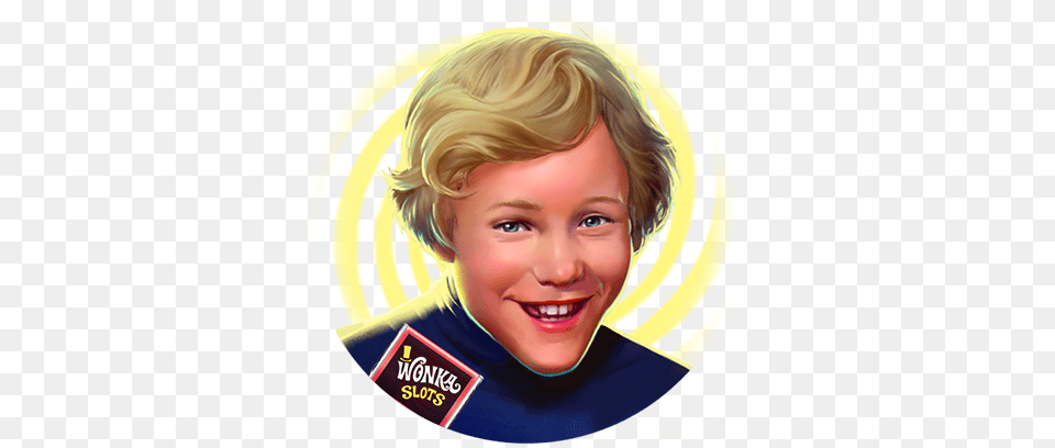 Slots For Fun Willy Wonka Blond, Advertisement, Portrait, Photography, Person Free Transparent Png