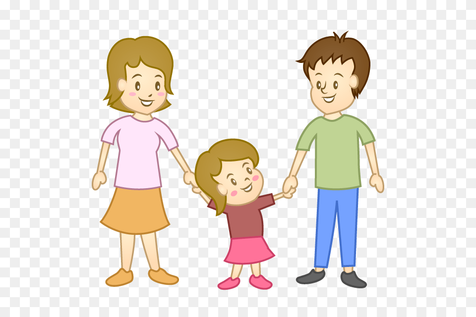 Small Child And Parent Clipart Cartoon Clipart, Baby, Person, Male, Boy Free Png