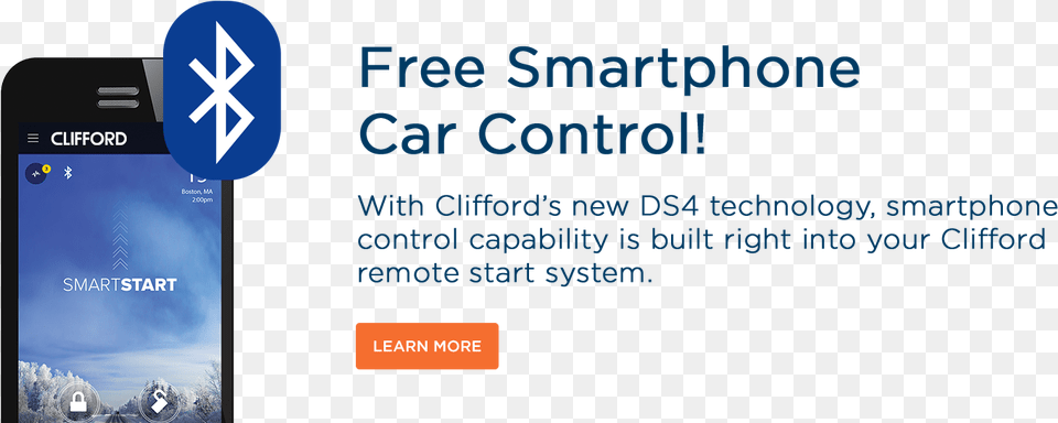Smartphone Car Control With Clifford S New Ds4 Bluetooth, Electronics, Mobile Phone, Phone Free Transparent Png