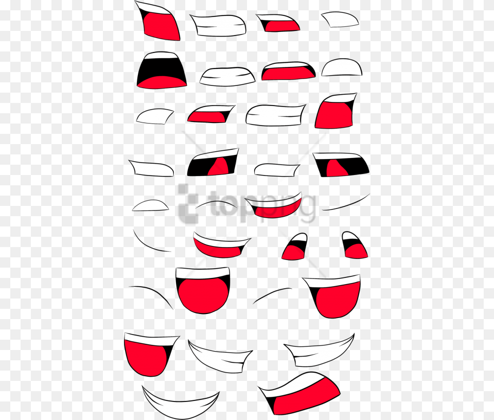 Smile Anime Mouth Image With Transparent Smile Anime Mouth, Cutlery, Spoon, Animal, Fish Free Png