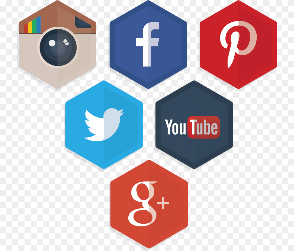 Social Media Icons Youtube, Sign, Symbol, First Aid Free Png Download