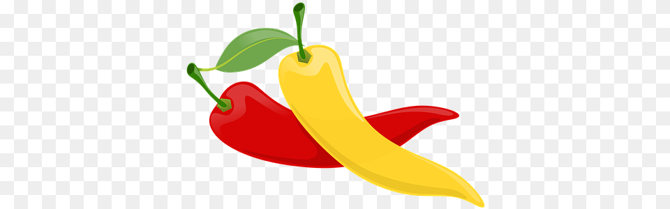Spicy U0026 Pepper Illustrations Pixabay Red And Yellow Chili Pepper Clipart, Food, Produce, Plant, Vegetable Free Png
