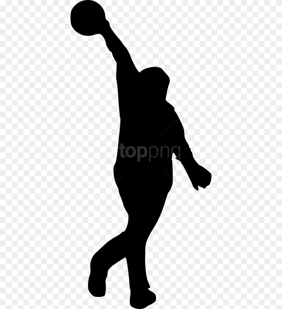 Sport Bowling Silhouette Silhouette Bowling, People, Person, Adult, Male Free Transparent Png