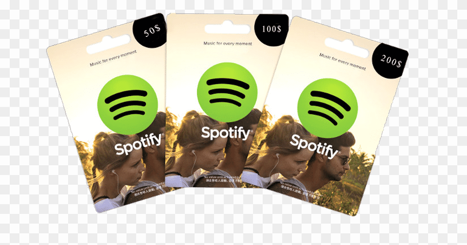 Free Spotify Gift Card Code Spotify Premium Card Hk, Advertisement, Poster, Girl, Child Png