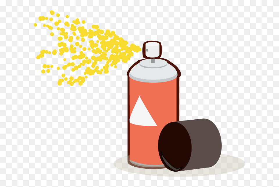 Spray Paint Vector Download On Heypik, Can, Spray Can, Tin, Bottle Free Png