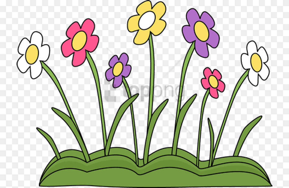 Free Spring Season Clipart With Transparent Spring Flowers Clip Art, Flower, Plant, Daffodil, Dynamite Png Image