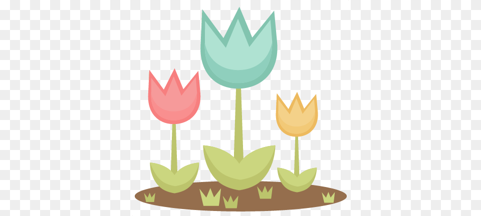 Free Spring Tulips Cliparts Download Free Clip Art Free Clipart, Flower, Plant, Tulip, Leaf Png Image