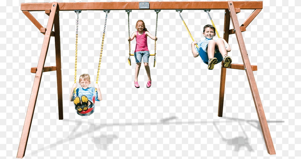Free Standing Swingset Backyard Playworld, Baby, Person, Play Area, Outdoors Png Image