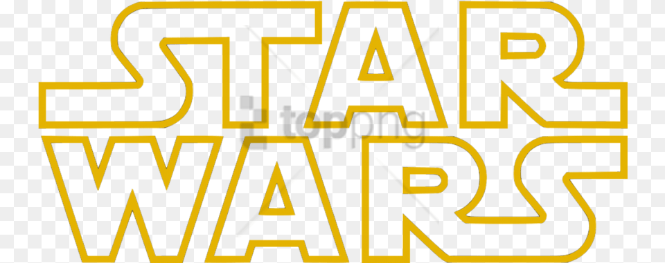 Free Star Wars Logo Transparent Background, Text, Bulldozer, Machine, Number Png